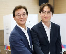 전재수·하정우, 부산·북갑 '시너지 합동 유세' 선거전 마무리