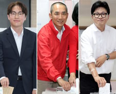 [속보]'부산 북구갑' 한동훈 48.1%, 하정우 37.6% -JTBC 예측조사