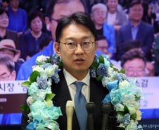 李대통령 지역구 '인천 계양을' 김남준 당선…"실적·성과로 보답할 것"