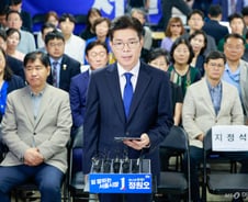 패배 인정한 정원오 "오세훈 당선 축하...시민 선택 겸허히 받아들여"