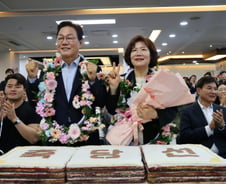 박완수, 출구조사 뒤집고 경남지사 당선..."김경수 정책도 반영" 통합 메시지