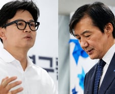 살아 돌아온 한동훈·주저앉은 조국…잠룡의 희비