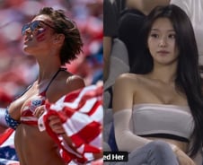 '구릿빛 피부' 저 여성 누구?…10만 '좋아요' 월드컵 미녀, 알고 보니