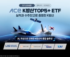 첨단 방산 기업 투자…'ACE K방산TOP5+' ETF, 7일 신규 상장