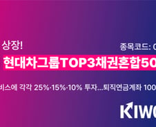 'KIWOOM 현대차그룹TOP3채권혼합50 ETF', 14일 상장
