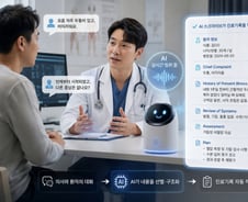 "진료기록 시간 21% 줄였다"…4조원 시장 잡는 'AI 진료기록비서'