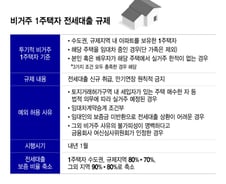 '집 사 놓고 실거주 한적 없는' 비거주 1주택자, 전세대출 막힌다
