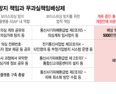 보이스피싱 방지는 금융·통신·정부 같이 하는데, 배상은 금융사만?