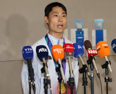 테크볼 '첫 금메달' 이준석 효과…대한체육회, 선수촌 훈련 추진