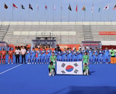 일본에 짜릿한 역전승…한국 남자 하키, 2위로 준결승행