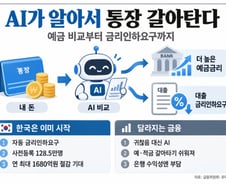 [AI+] 귀찮아서 미뤘는데..."고작 이 돈 받는 거야?" AI가 계좌 갈아탄다