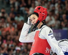태권도 '그랜드슬램' 노렸는데… 김유진, 中에 0-2 패배 8강 탈락