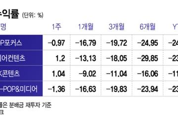 BTS 공연까지 했는데…엔터 ETF 수익률 마이너스 언제까지?
