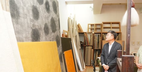 '물방울 화가' 김창열 화백 자택, 5월 문 연다…"시민 문화공간으로"