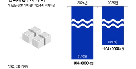 나랏빚 1300조원 돌파…나라살림 적자 2년째 100兆대