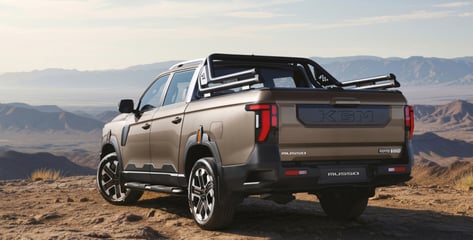 "차박하려면 큰 차 필요" 판매량 3배 뛰었다...픽업트럭 경쟁 치열