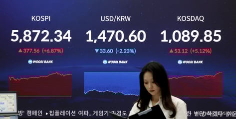 중동 휴전 효과…환율 33원·유가 90달러대로 급락