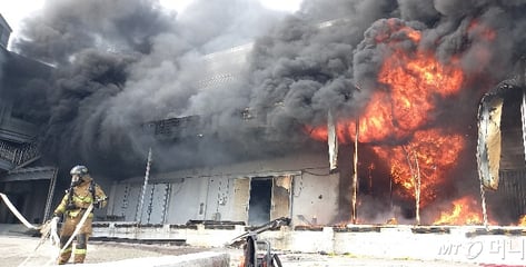 샌드위치 패널에 스프링클러도 없어…완도 화재가 삼킨 두 영웅