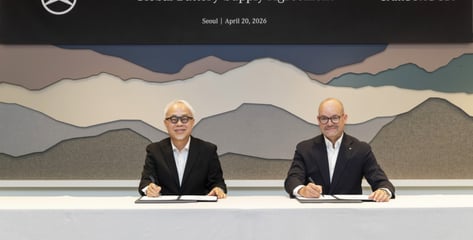 이재용 '배터리 세일즈' 통했다…  삼성SDI, 벤츠와 첫 공급계약