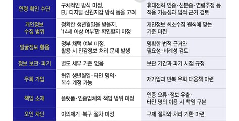 '14세 SNS 규제' 나이 확인은 하라는데 기준은 '빈칸'