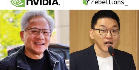 엔비디아 젠슨 황, 리벨리온 박성현 만났다…기술협력 넘어 인수까지?