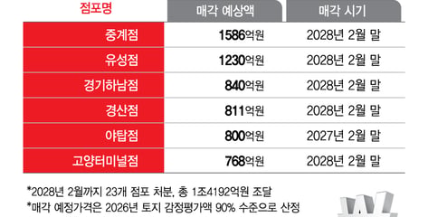 '팔아야 산다' 홈플러스, 지방점포 12곳이 복병