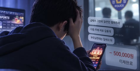 7000만원 갚아줬는데…다시 도박판으로 돌아간 아이들