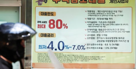 "생애최초 카드 쓰자" 20대 주담대 '역주행'...40대 앞질렀다