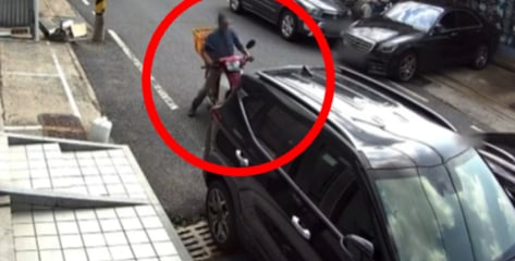 "범인은 현장에 돌아온다"...무면허·무보험 뺑소니범, 만화처럼 잡혔다