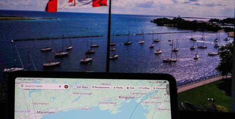 미국 구글지도 벌써 '온타리오호→아메리카호' 표기 변경