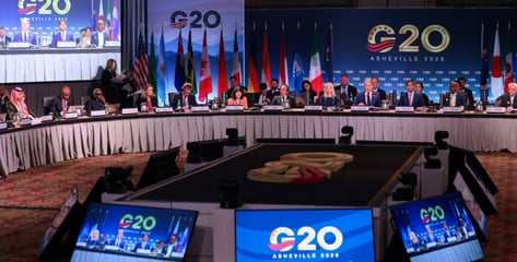 G20 재무장관 회의, 중국 제외 19개국 공동성명…"과잉생산 겨냥"