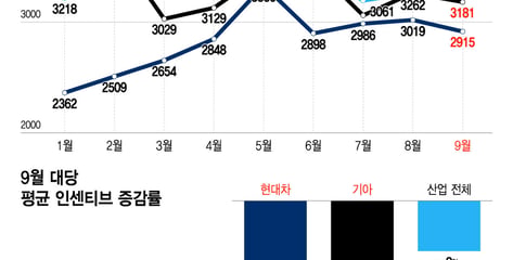 [단독]美업계 車할인 늘었는데…현대차·기아 허리띠 조였다 왜?