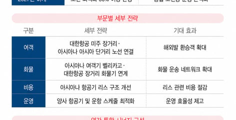 '통합 대한항공' 내년 여름 노선망 확 바꾼다…연 3000억 시너지 본격화