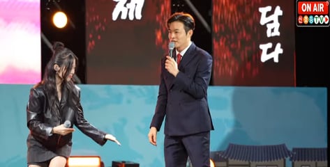 여가수 공연 끊고 김민석 등장...소속사 "어떤 상황에도 최선"