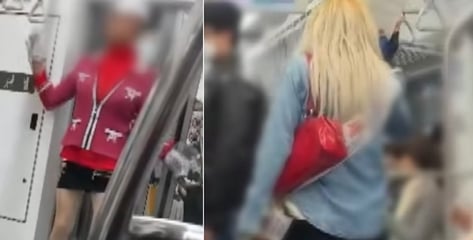 1호선 금발女, 3호선 미니스커트女..."남자였다, 섬뜩"
