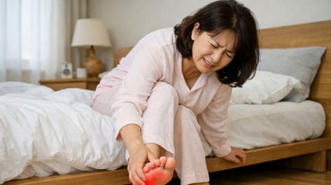 걷는 족족 악! 악!…등산 후 갑자기 생긴 발의 비명, 왜?