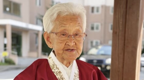 '님아 그 강을 건너지 마오' 강계열 할머니 별세…향년 102세
