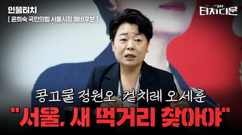 윤희숙 "콩고물 정원오·겉치레 오세훈과 완전 이별해야"[터치다운the300]