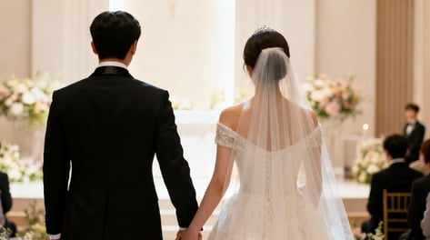 암치료 받느라 '혼인신고'만…"동료들 투병 몰라, 결혼식 해야 할까?"