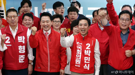 부산 북갑 초접전으로?…보수 단일화론 커지는데 '박·한 충돌' 격화