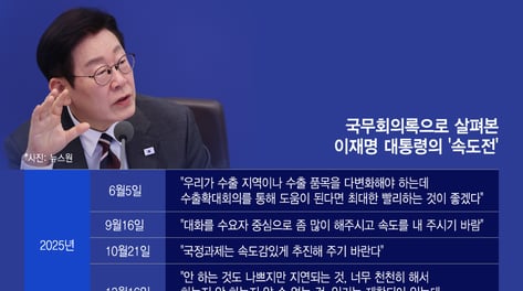 "일벌레 대통령 왔다" 속도, 또 속도...주말도 반납, 관가도 '불야성'