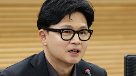 한동훈 "李대통령 반도체 압박, 박근혜 '미르·K스포츠'와 뭐가 다른가"