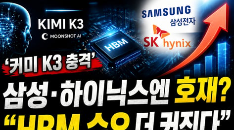 '키미 K3 충격' 삼성·SK하이닉스엔 호재?…"HBM 수요 더 커진다" [IT썰]