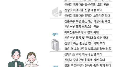 대출 때문에 혼인신고 미루는 현실… 李대통령 "결혼 페널티 해소"
