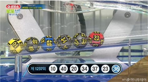 "12억 주인 23명 나왔다"…1237회 로또 1등 당첨 번호는?