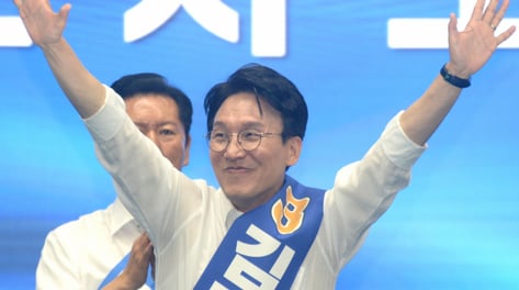 김민석, 호남딛고 '과반 1위' 질주…박선원도 최민희 꺾고 '누계 1위'