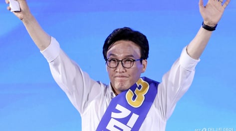 與 권리당원 49.9% 선택은 김민석…'서울·경기 패배' 정청래 41.5%