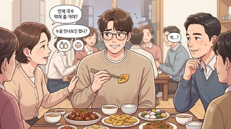 "결혼 언제 할래?" 잔소리에 긁힌 미혼남녀…방문 닫고 '이 앱' 열었다