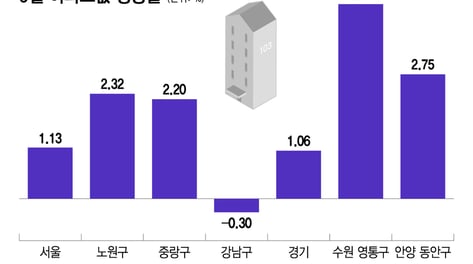 "서울 10억 이하 아파트 있나요?" 두 달 새 1억 '쑥'…경기 남부도 뜨겁다