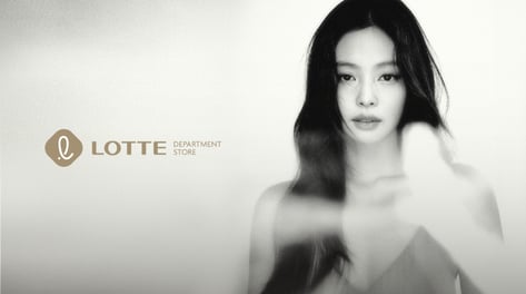 롯데百, 글로벌 앰배서더로 '제니' 선정…10년 만에 광고 모델 기용